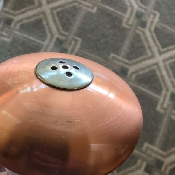 Olde Thompson Small Copper Top Salt and Pepper Mill Set - Picture 4 of 8